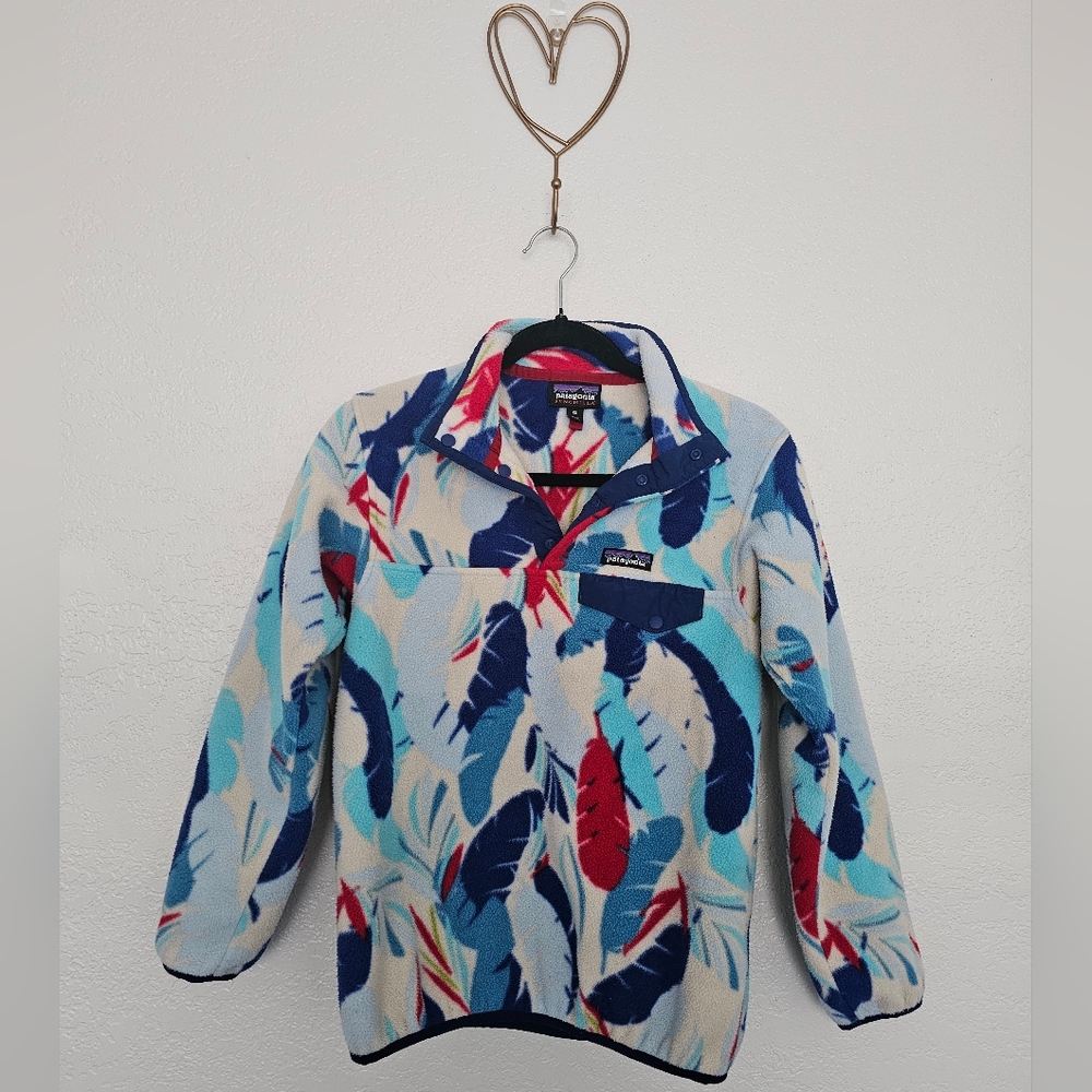 Patagonia Feather Dance Channel Blue XS